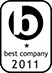 We won a 1* award for Best Companies Accreditation 2011