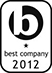 We won a 1* award for Best Companies Accreditation 2012